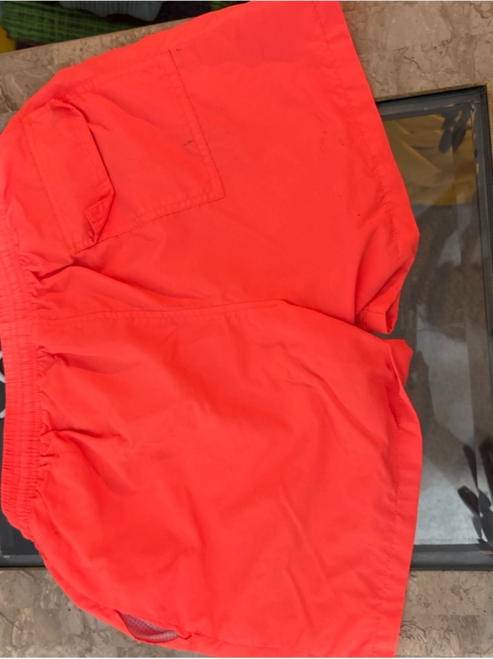 Supreme Bright Red Athletic Shorts